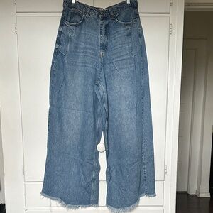 Free People We The Free Wide Leg Jeans